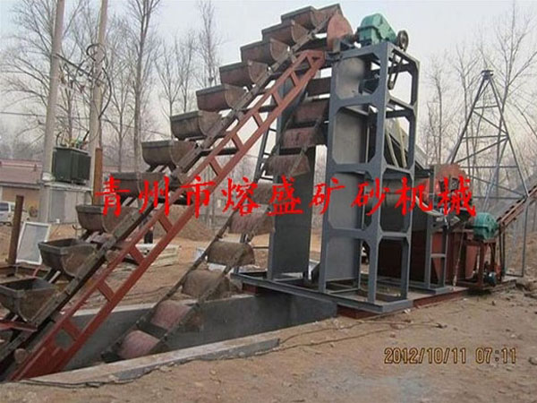  挖斗式洗沙機(jī)