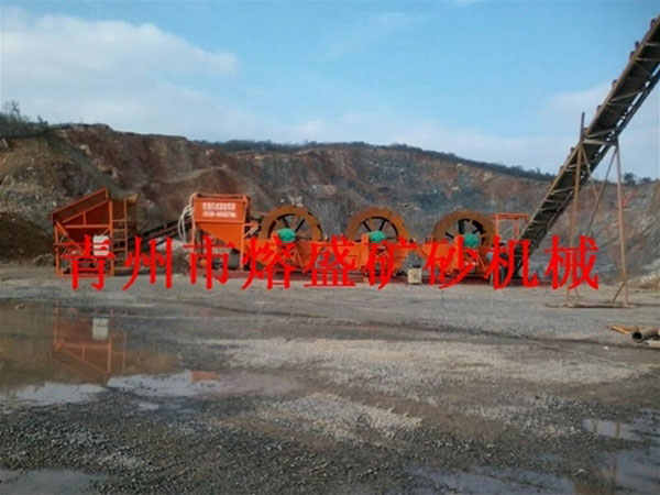  輪式洗沙機(jī)組