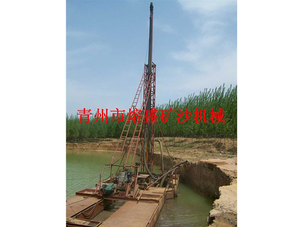  鉆探式抽沙船