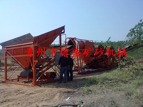  篩沙水洗設備
