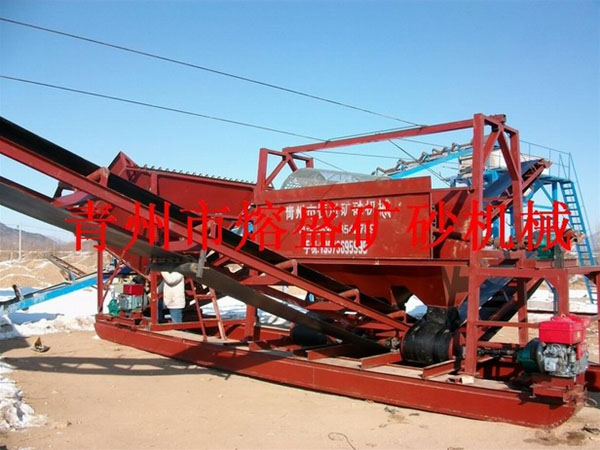 三傳送篩砂機(jī)