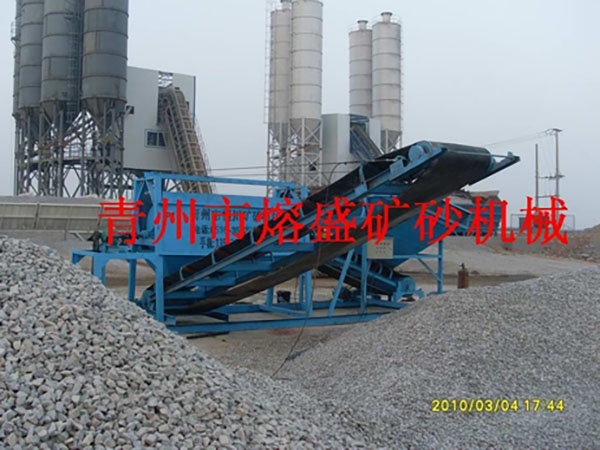  中建洗石機(jī)工作現(xiàn)場(chǎng)