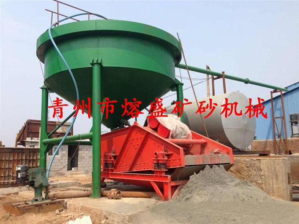  尾礦干排振動脫水篩