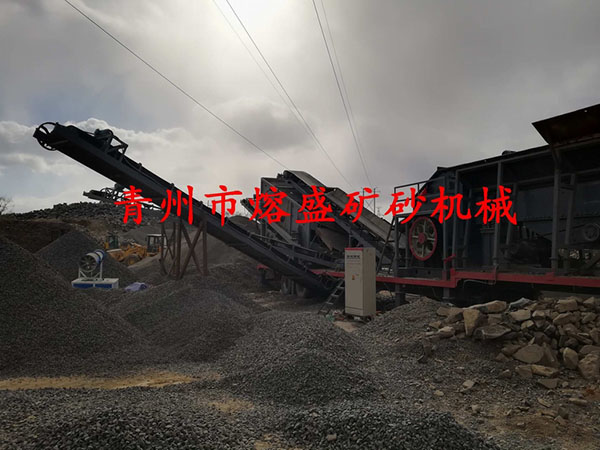  煙臺移動式破碎站